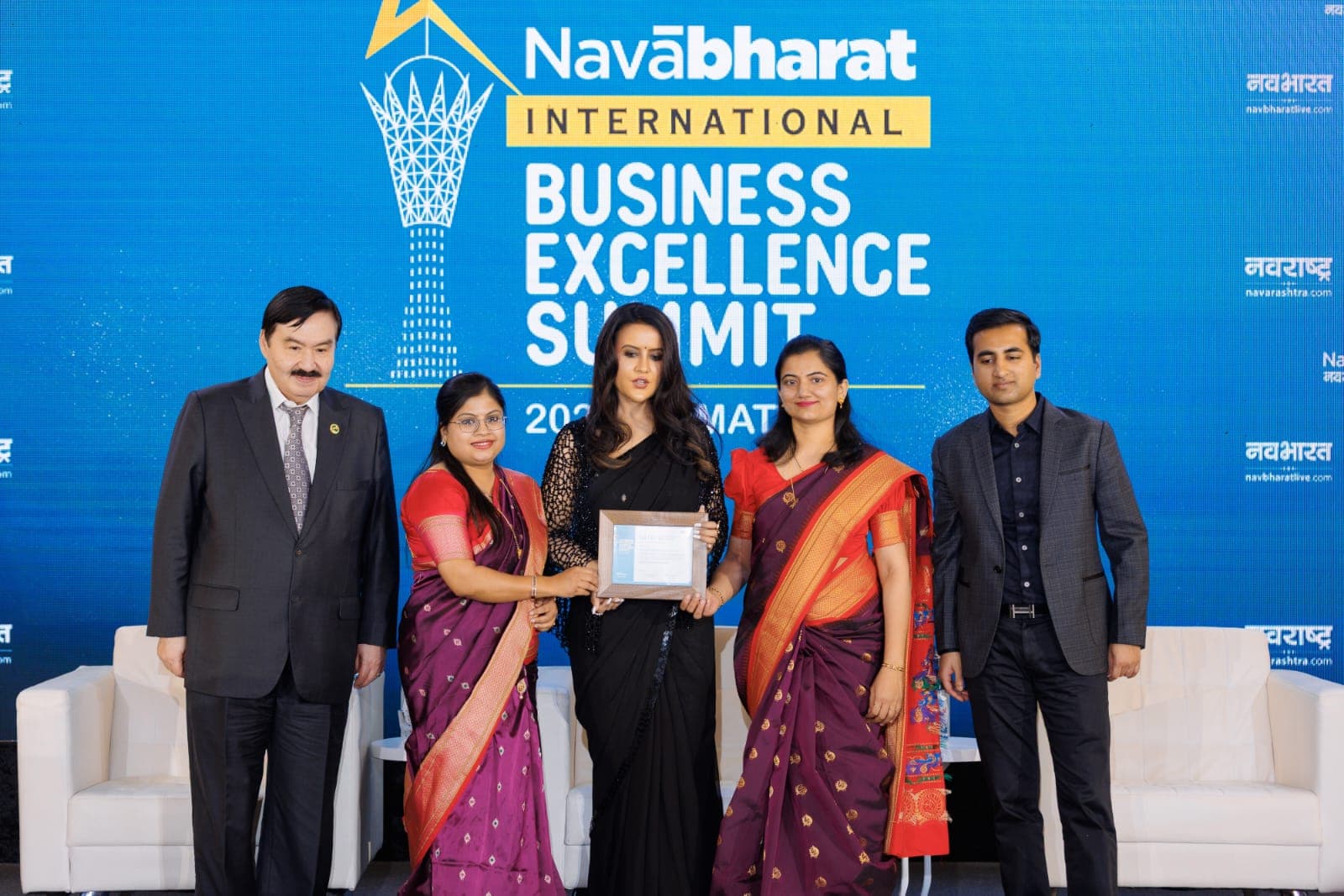 Aditya Anagha Honoured with "Diversity in Cooperative Leadership & Governance" Award by Navbhar, In Almaty, Kazakhstan